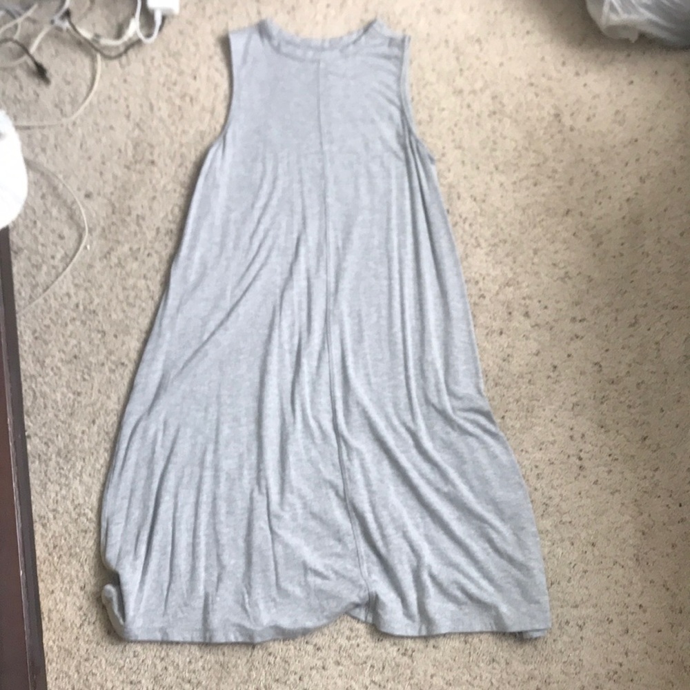 Grey long dress